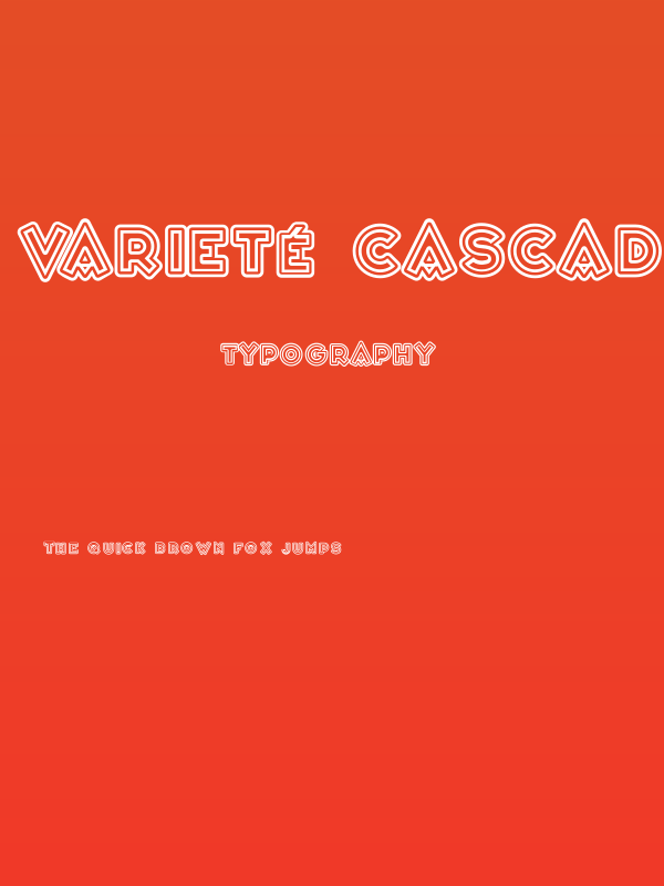 Varieté Cascadeur Poster