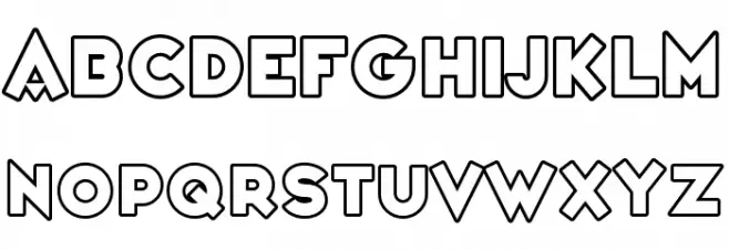Varieté Casino Font Litere mari