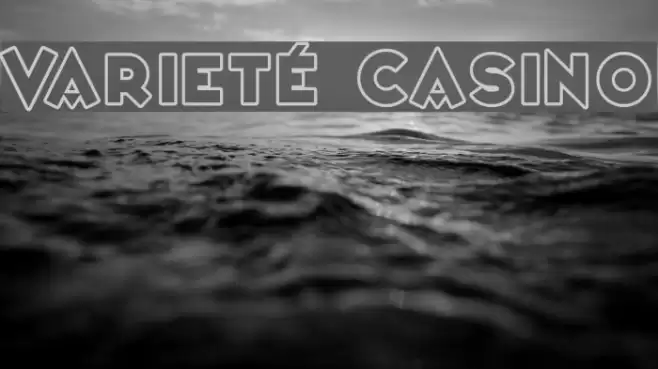 Varieté Casino Font examples
