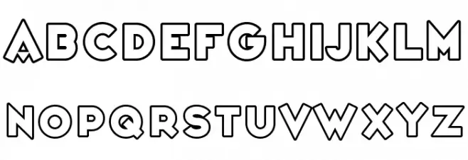 Varieté Casino خط أحرف صغيرة