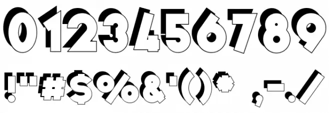 Varieté Cirque Font OTHER CHARS