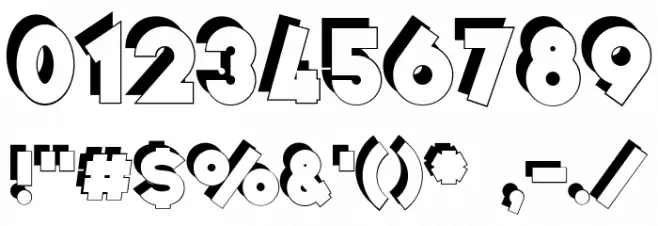 Varieté Cirque Font OTHER CHARS