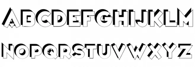 Varieté Cirque フォント 小文字