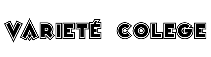 Varieté Colege  免费字体下载