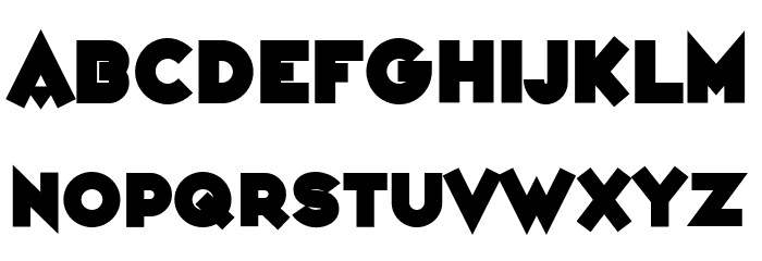 Varieté Conférencier Font LOWERCASE