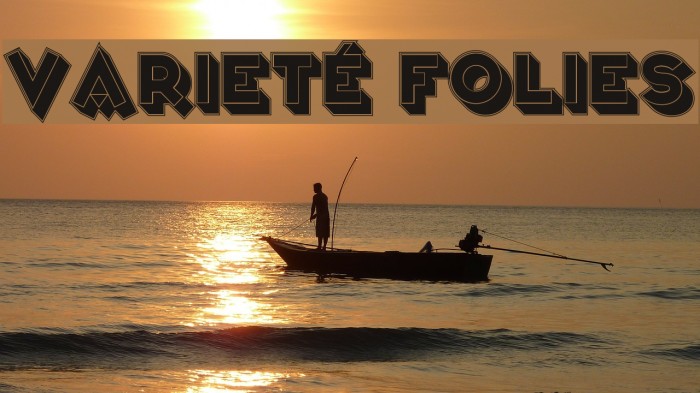 Varieté Folies Font examples
