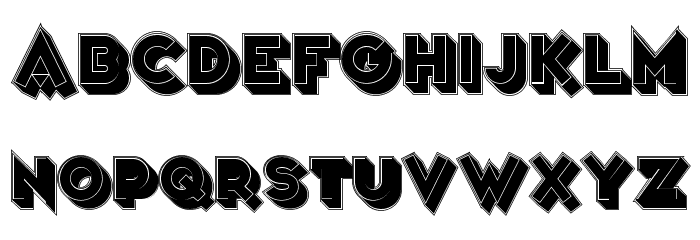 Varieté Folies Font LOWERCASE