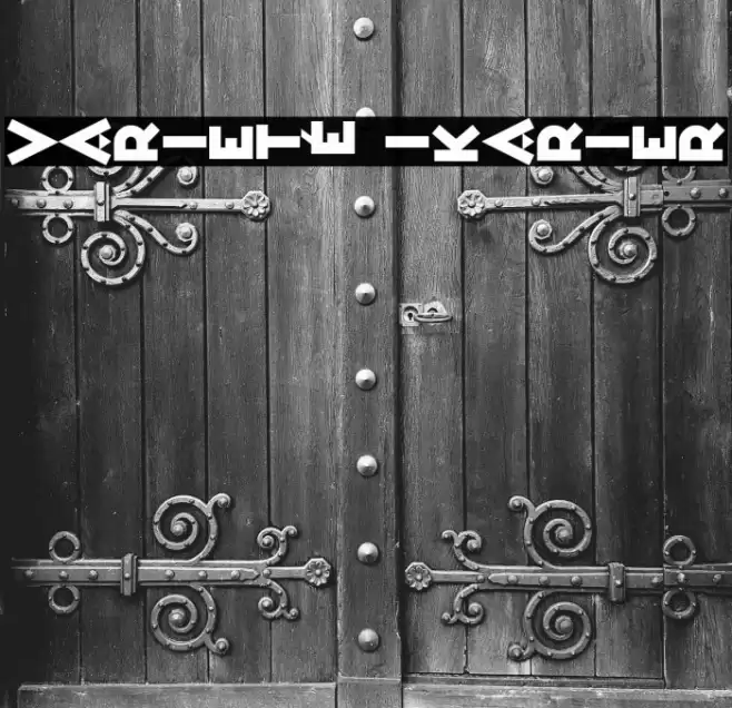 Varieté Ikarier Font examples