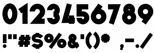 Varieté Jongleur Font OTHER CHARS