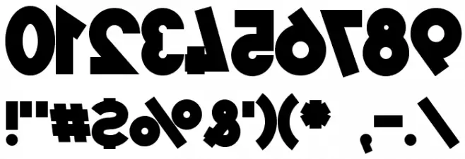 Varieté Mirage Font OTHER CHARS