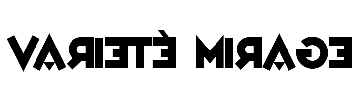 Varieté Mirage  font caratteri gratis