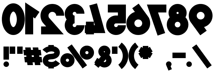 Varieté Mirage Font OTHER CHARS