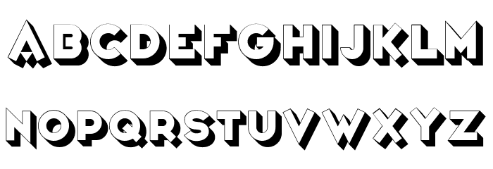 Varieté Revue Font LOWERCASE