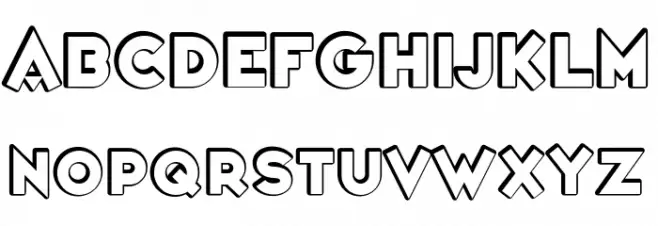 Varieté Scala 字体 大写