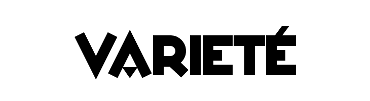 Varieté Font