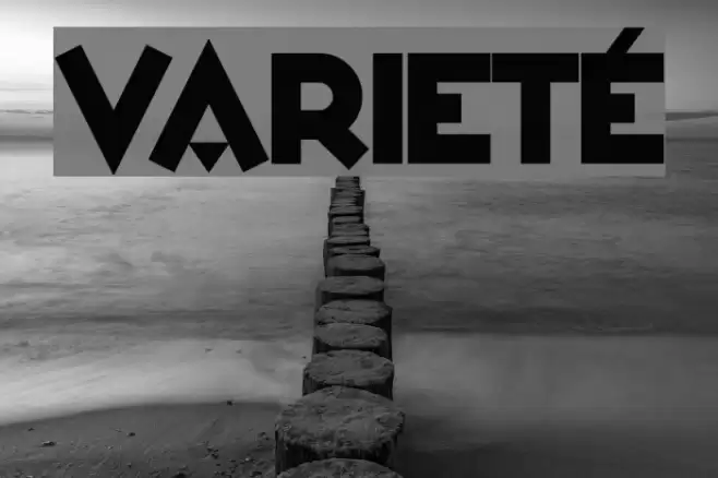 Varieté Caratteri examples