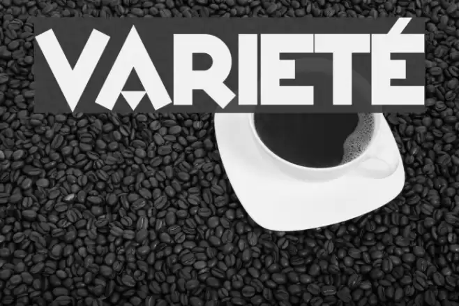 Varieté Caratteri examples