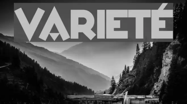 Varieté Caratteri examples