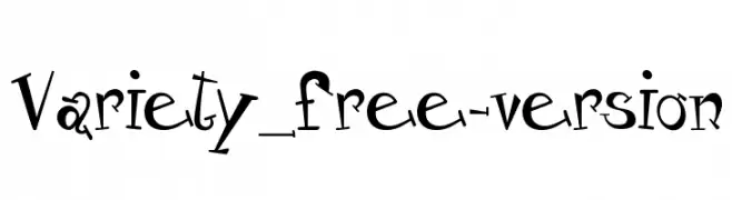 Variety_free-version  免费字体下载