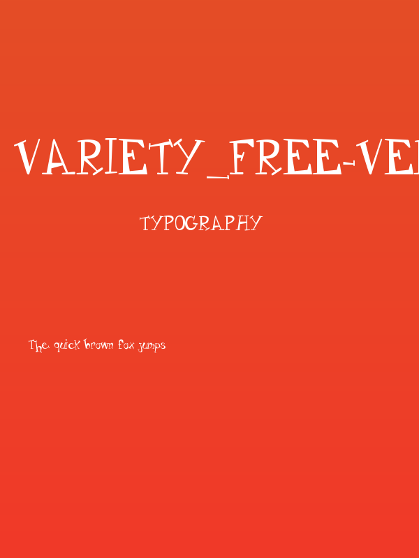 Variety_free-version Poster