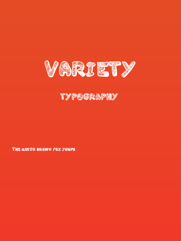 Variety Poster