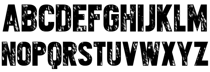 Varietykiller Font LOWERCASE