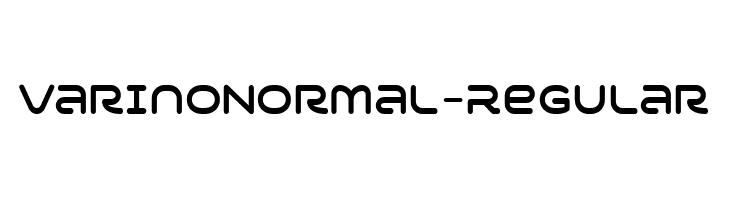 VarinoNormal-Regular  Free Fonts Download