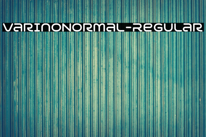 VarinoNormal-Regular Example 3