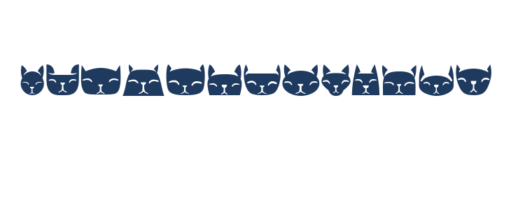 Various Cats Regular Lowercase