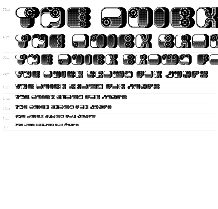 Various Materials Regular Waterfall