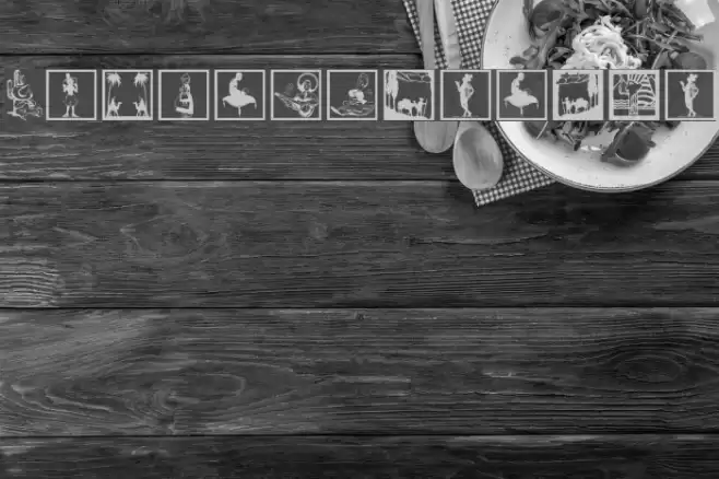 VariousPeople Font examples