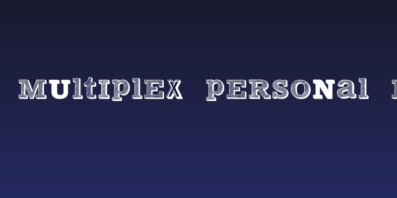 Varius Multiplex Personal Edition Social Header