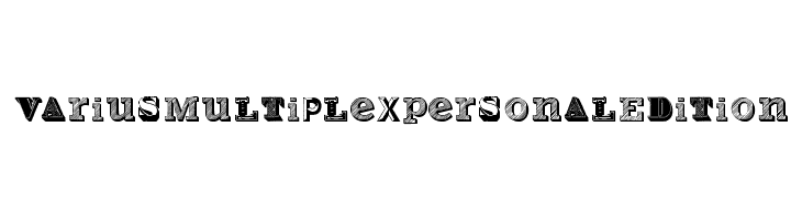 VariusMultiplexPersonalEdition  नि: शुल्क फ़ॉन्ट्स डाउनलोड
