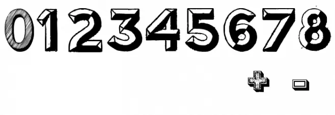 VariusMultiplexPersonalEdition Font OTHER CHARS