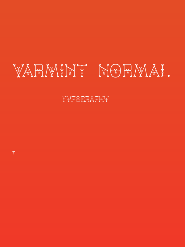 Varmint Normal Poster