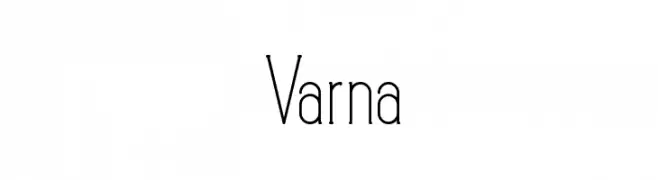 Varna  नि: शुल्क फ़ॉन्ट्स डाउनलोड
