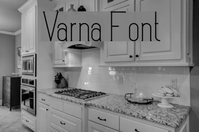 Varna Font examples