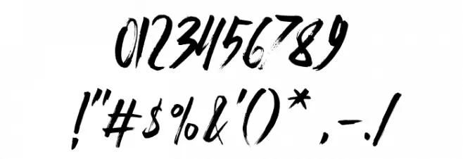 Varokah Font OTHER CHARS