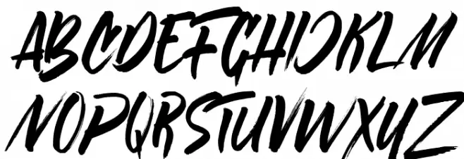 Varokah Schriftart Groß