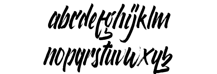 Varokah Font LOWERCASE
