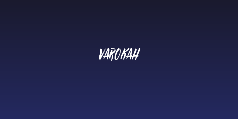 Varokah Social Header