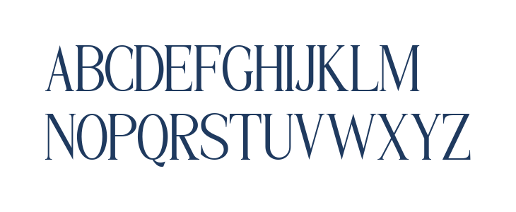 Varona Regular Uppercase