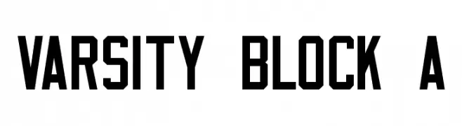 Varsity Block A 