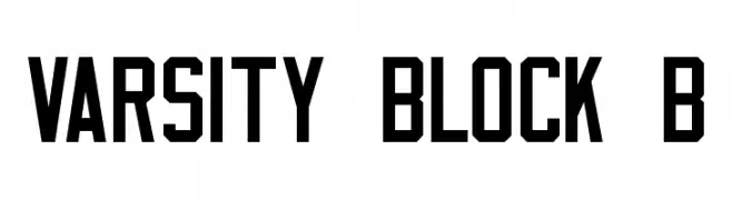 Varsity Block B 