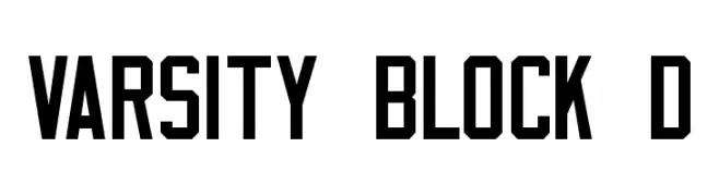 Varsity Block D 