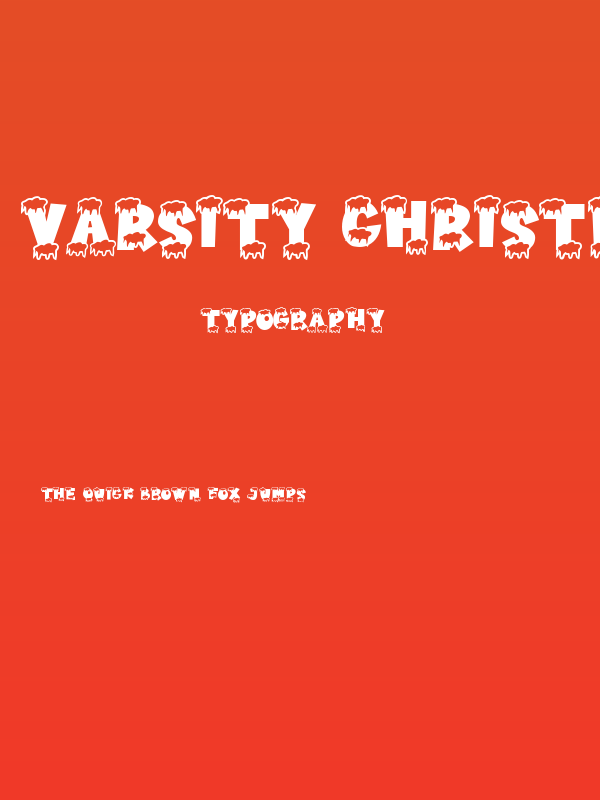 Varsity Christmas Poster