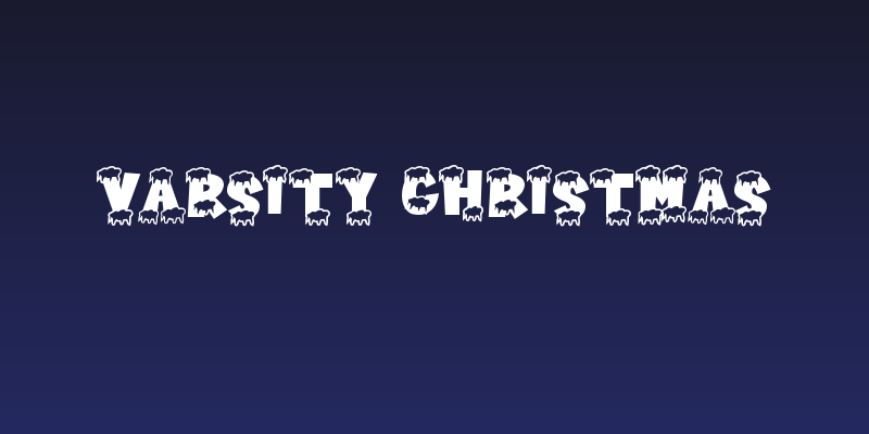 Varsity Christmas Social Header