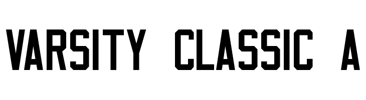 Varsity Classic A フォント