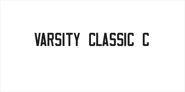 Varsity Classic C Logo