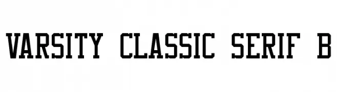 Varsity Classic Serif B 